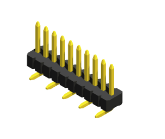  Pin Header 1.27mm  H=1.0，1.5，2.0；2.5mm  SMT Type 